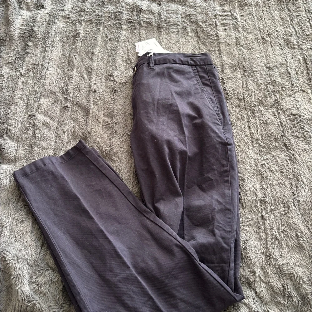 Perk Men's blue Gray feel good slim stretch chinos 35/32 new high quality